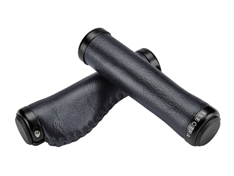 Грипсы Electra Ergo Classic Grips Faux Leather Long/Long Black