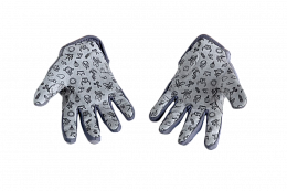 Детские перчатки Woom TENS Bike Gloves 5 grey