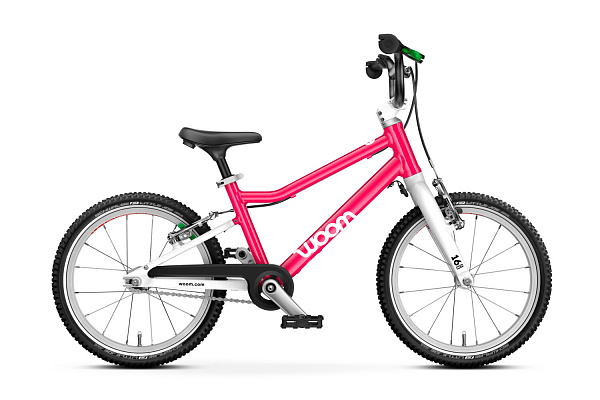 Детский велосипед Woom go 3 hot pink 16
