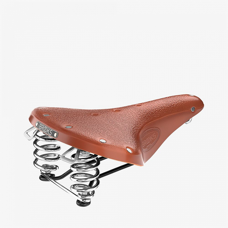 Седло для велосипеда Brooks B67 Leather Saddle Honey