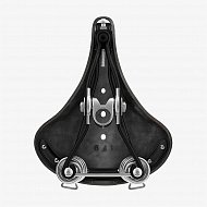 Седло для велосипеда Brooks B66 Leather Saddle Black