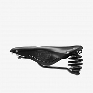 Седло для велосипеда Brooks Flyer Carved Leather Saddle Black