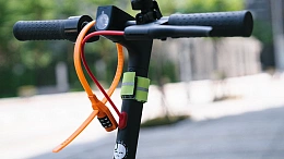 Велосипедный замок Ulac Air Just Z-tie Lock Combo Yellow