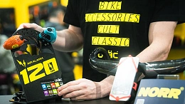 Велосипедный замок Ulac Air Alarm Disc Lock Orange
