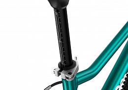 Детский велосипед Woom go 4 metallic turquoise/petrol 20”