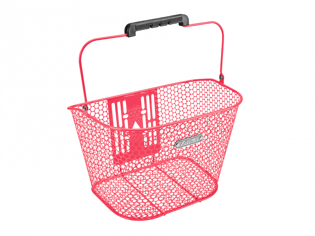 Корзина для велосипеда Electra Honeycomb Quick Release Front Basket Hot Pink