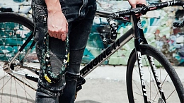 Велосипедный замок Ulac 52nd Street Steel Chain Lock Combo Red