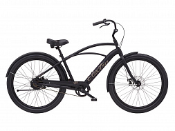 Электровелосипед Electra Cruiser GO! Step Over Matte Black Sand