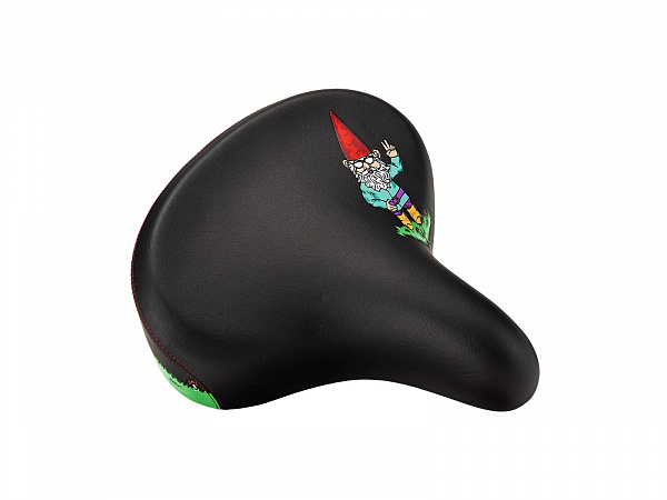 Седло для велосипеда Electra Gnome Saddle w/Elastomers Black