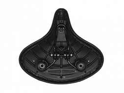 Седло для велосипеда Electra Ergo Saddle w/Elastomers Black (Size XL)