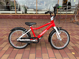 Детский велосипед Woom Original 3 G 16" Red (Garage Vintage)
