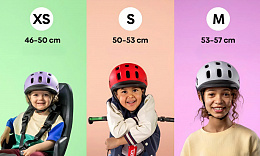 Детский шлем Woom READY Kids' Helmet lilac M