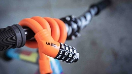 Велосипедный замок Ulac 1970 Memory Cable Lock Combo Black