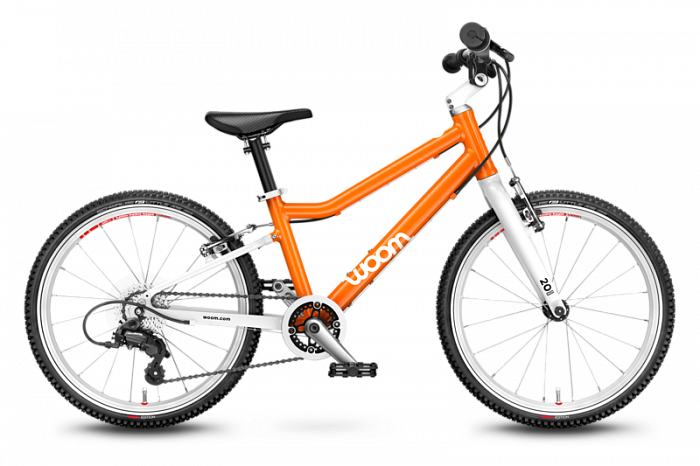 Детский велосипед Woom original 4 G flame orange 20"