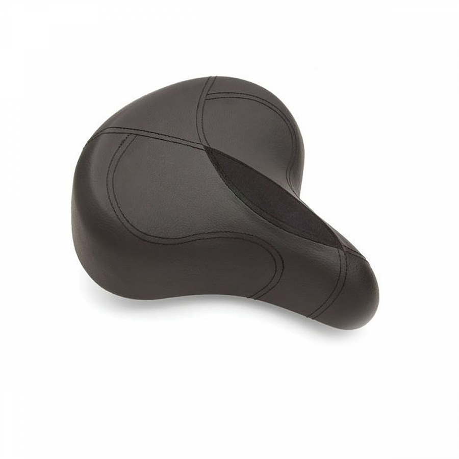 Седло для велосипеда Electra Ergo Saddle w/Elastomers Black