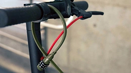 Велосипедный замок Ulac Air Just Z-tie Lock Combo Yellow