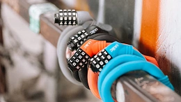 Велосипедный замок Ulac 1970 Memory Cable Lock Combo Black