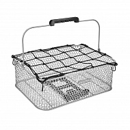 Корзина для велосипеда Electra Honeycomb Low Profile MIK Rear Basket Fog Grey